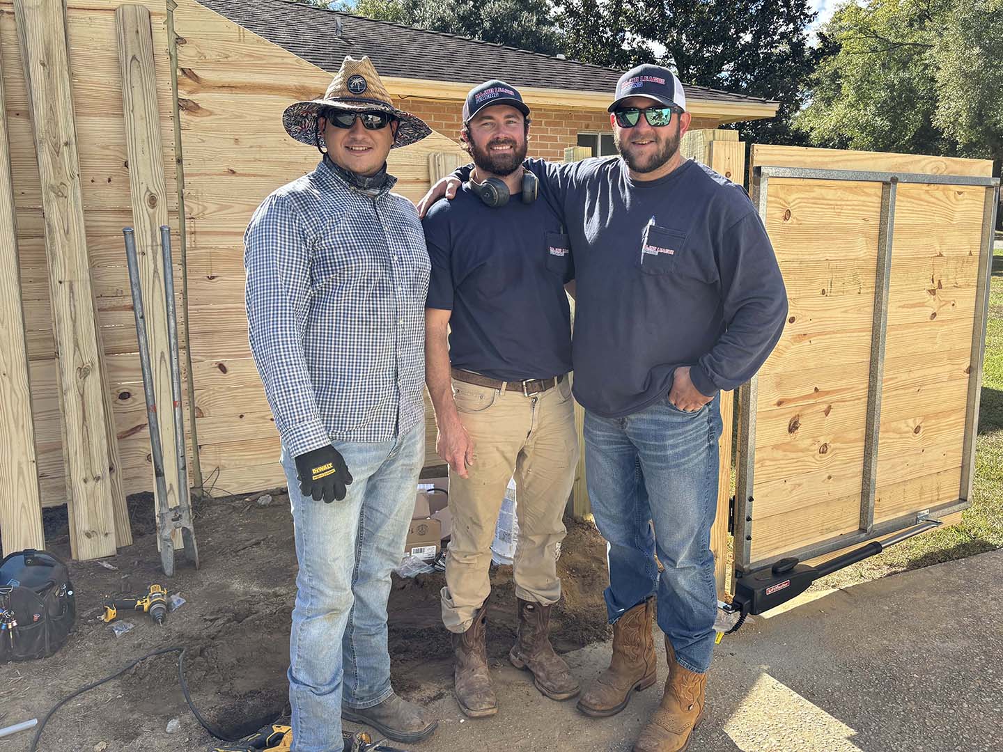 Photo of fence company in Mobile Alabama
