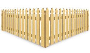 Photo of a Mobile AL wood fence