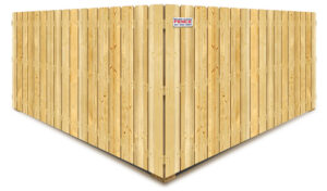 Photo of a Mobile AL wood fence