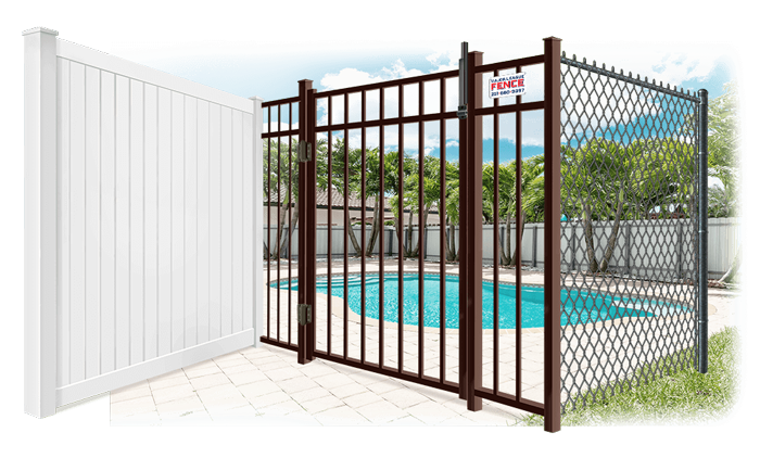 Pool fence features popular with Mobile Alabama homeowners