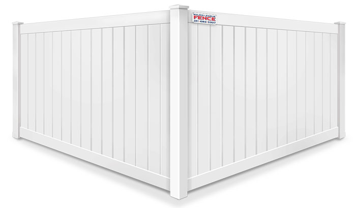  Full Privacy Mobile Alabama vinyl fence