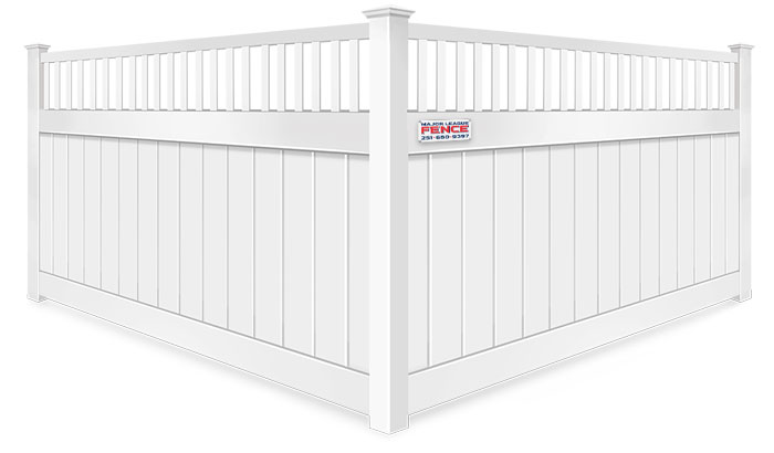  Spindle Top Mobile Alabama vinyl fence