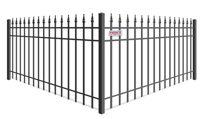 Decorative steel fence company in Mobile Alabama