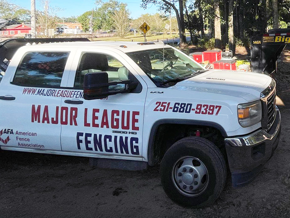 Major League Fence fence FAQs in the Mobile Alabama area